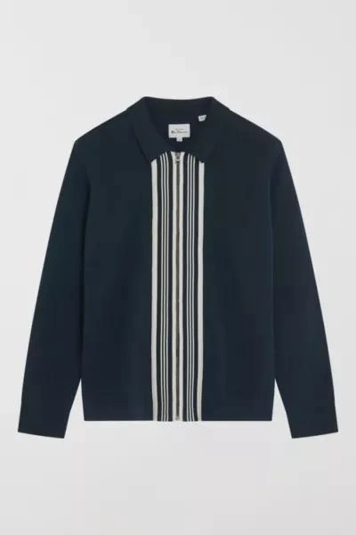 Ben Sherman Ben Sherman Textured Zip Through Sweater 1