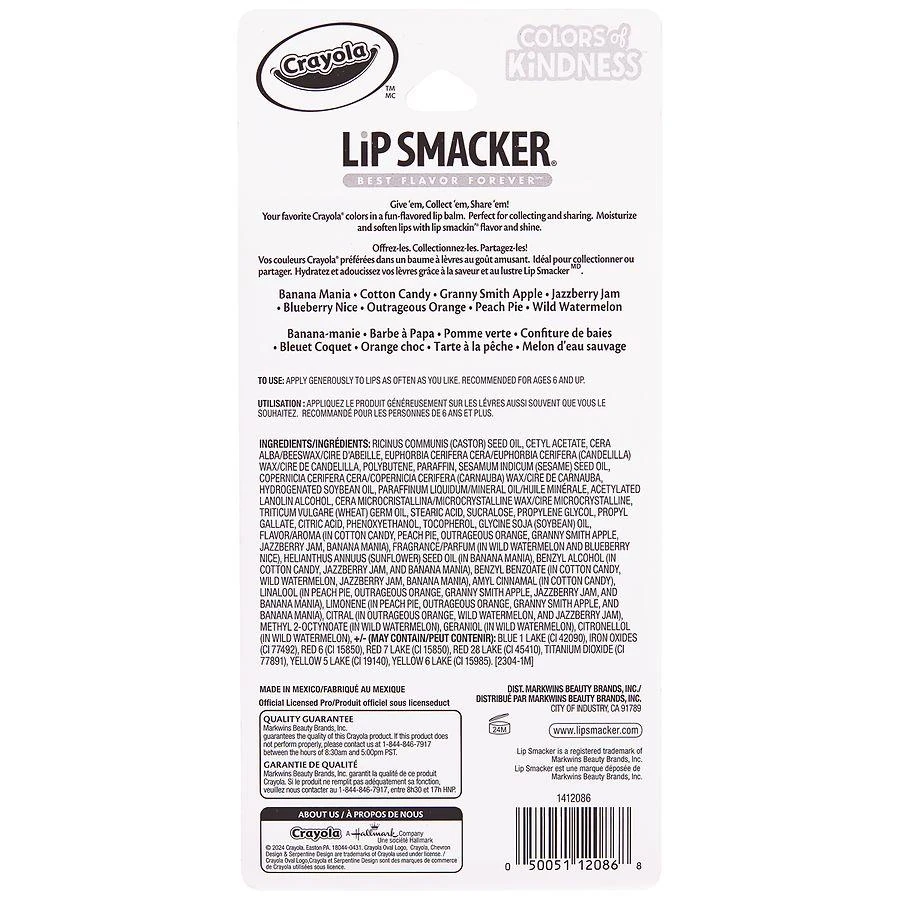 Lip Smacker Crayola Colors of Kindness Party Pack 4