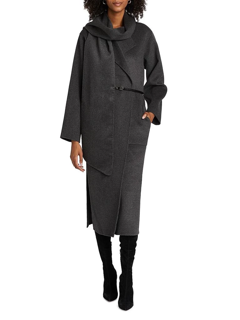 Mercer Collective Victoria Shawl Collar Maxi Wool Coat 2