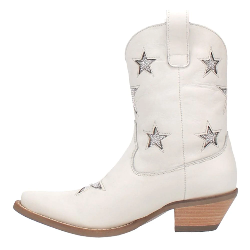 Dingo Star Struck Tooled Inlay Snip Toe Cowboy Boots 3