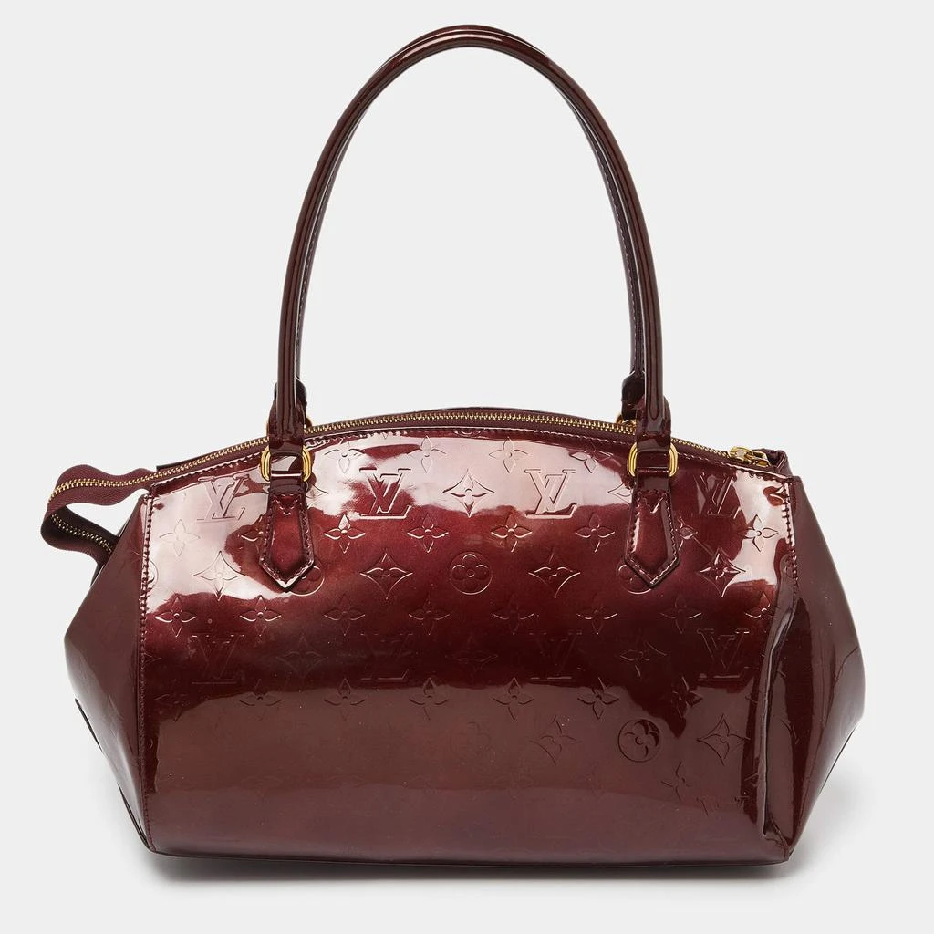 Louis Vuitton Louis Vuitton Rouge Fauviste Monogram Vernis Sherwood GM Bag 4
