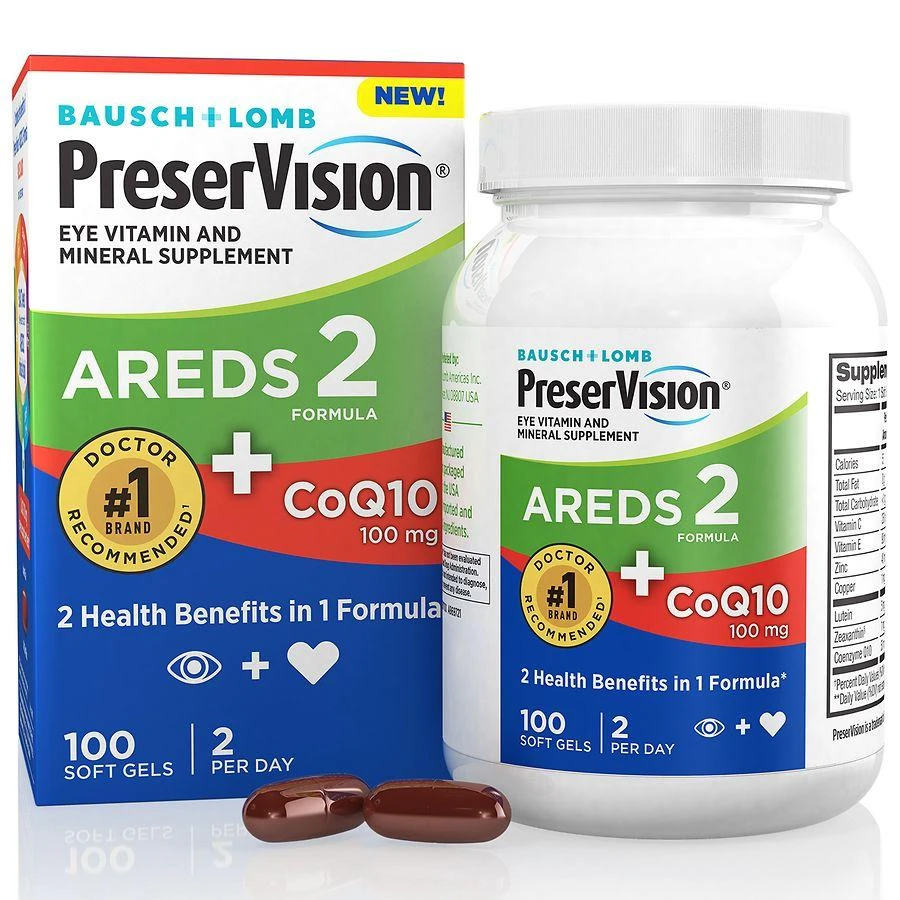 PreserVision AREDS 2 + CoQ10 Softgels 4