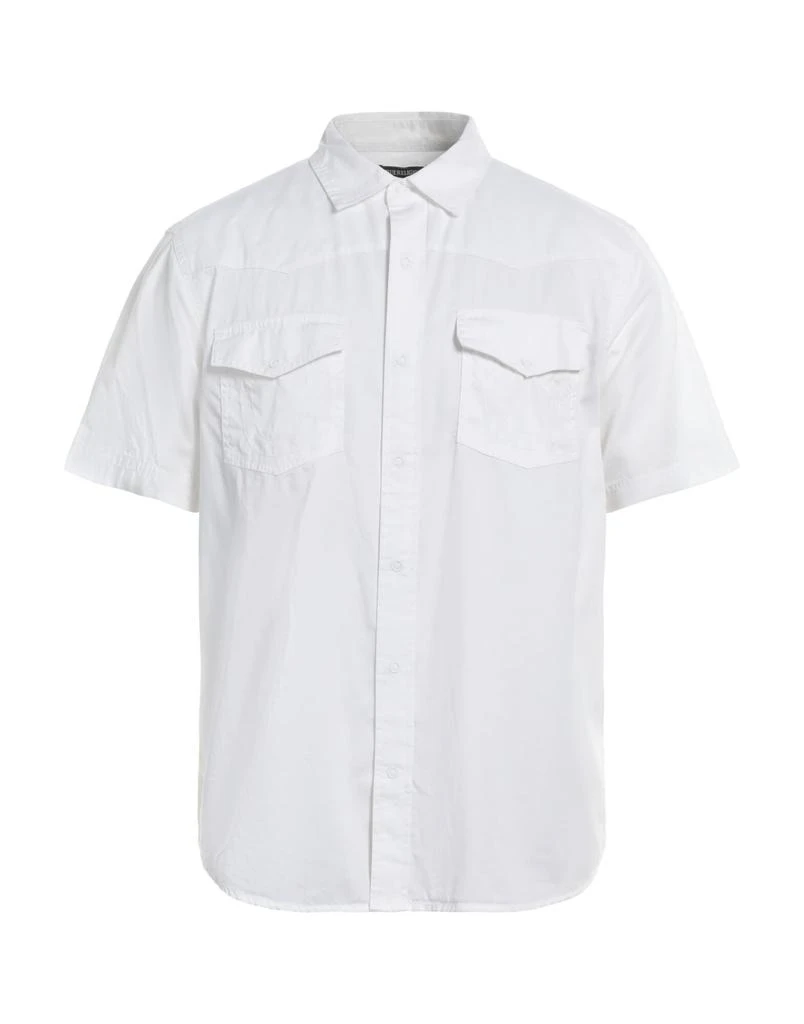 True Religion Woven Short Sleeve Shirt White - Male - Small True Religion Woven Short Sleeve Shirt White - Male - Small