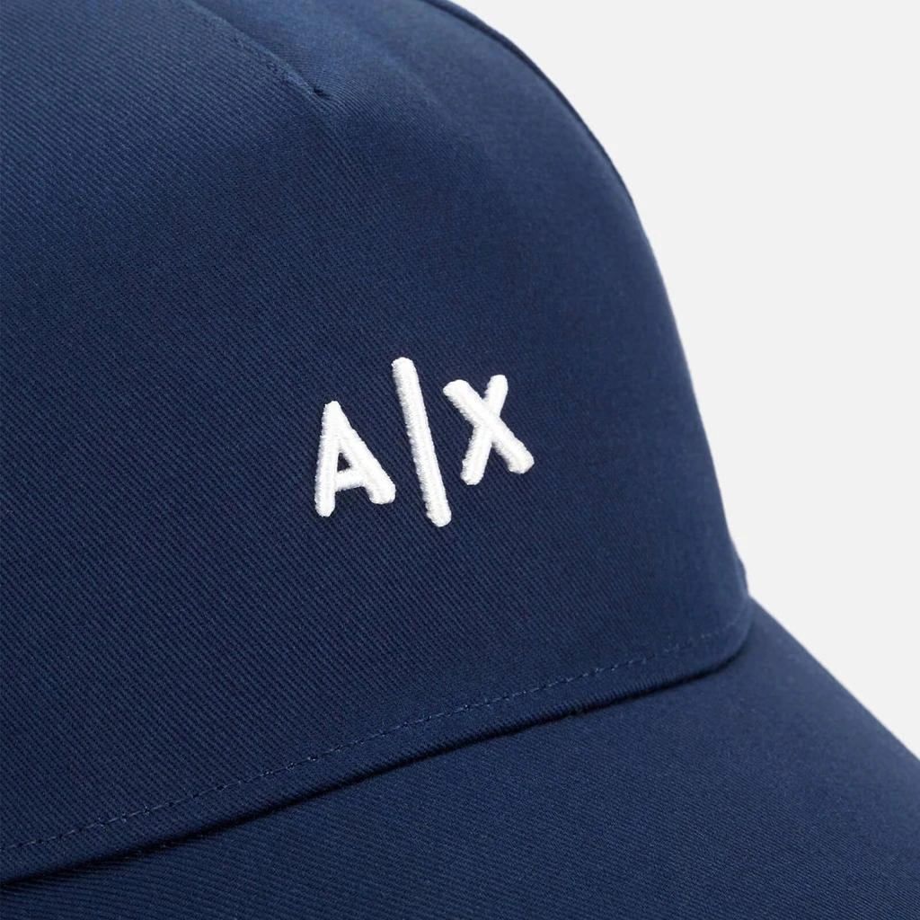 Armani Exchange Armani Exchange Men's Small Ax Logo Cap - Navy 4