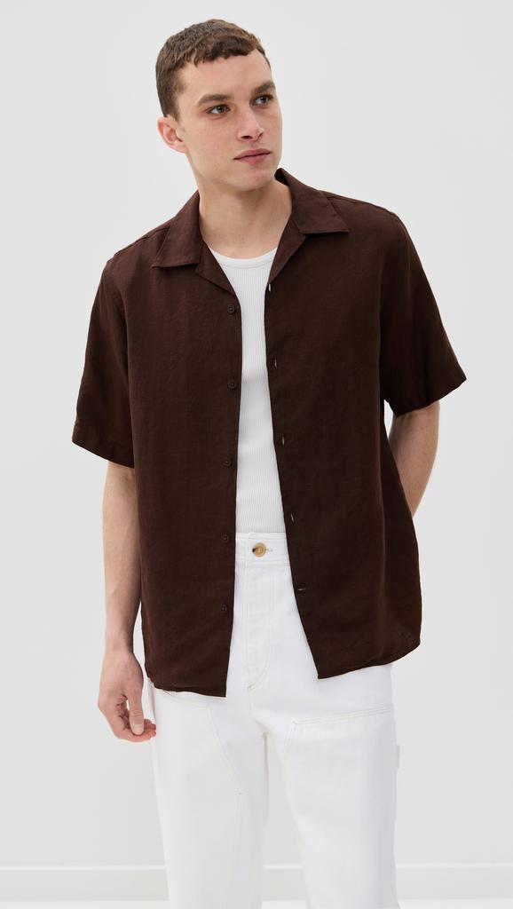 NN07 Julio Linen Camp Shirt