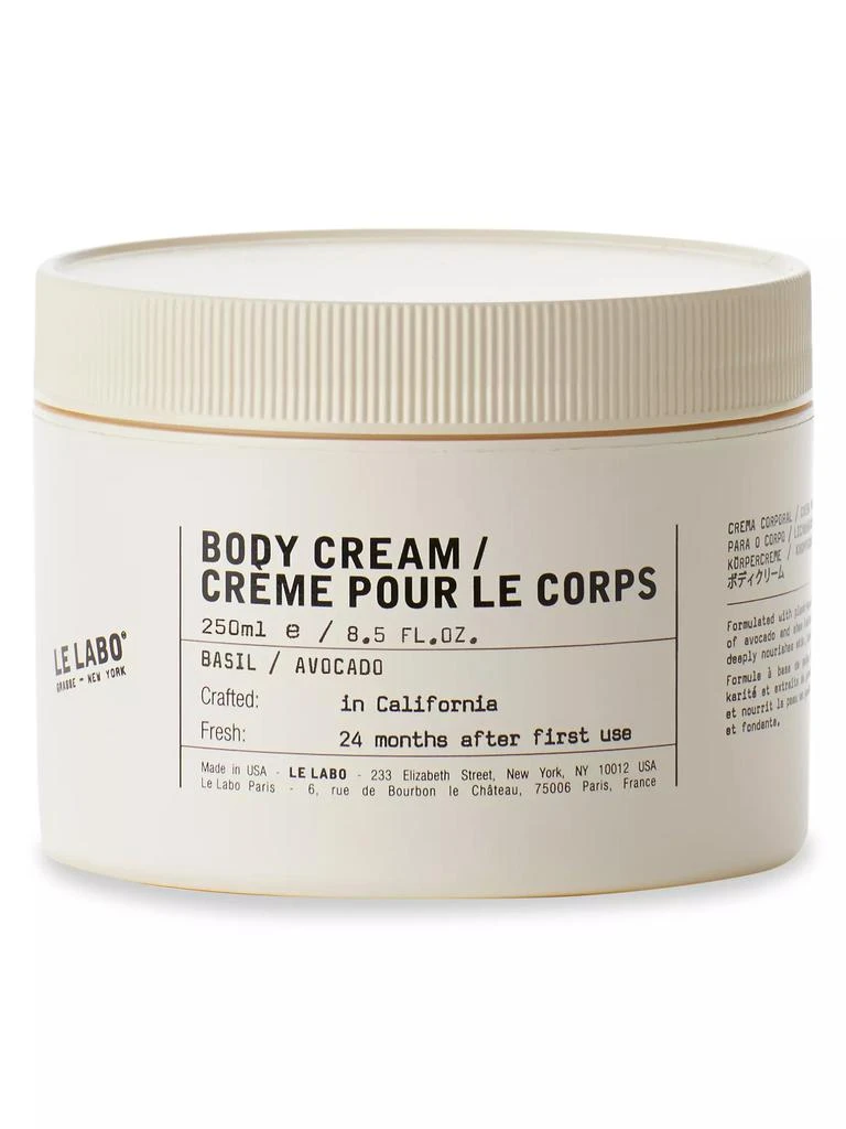 Le Labo Basil Body Cream 1