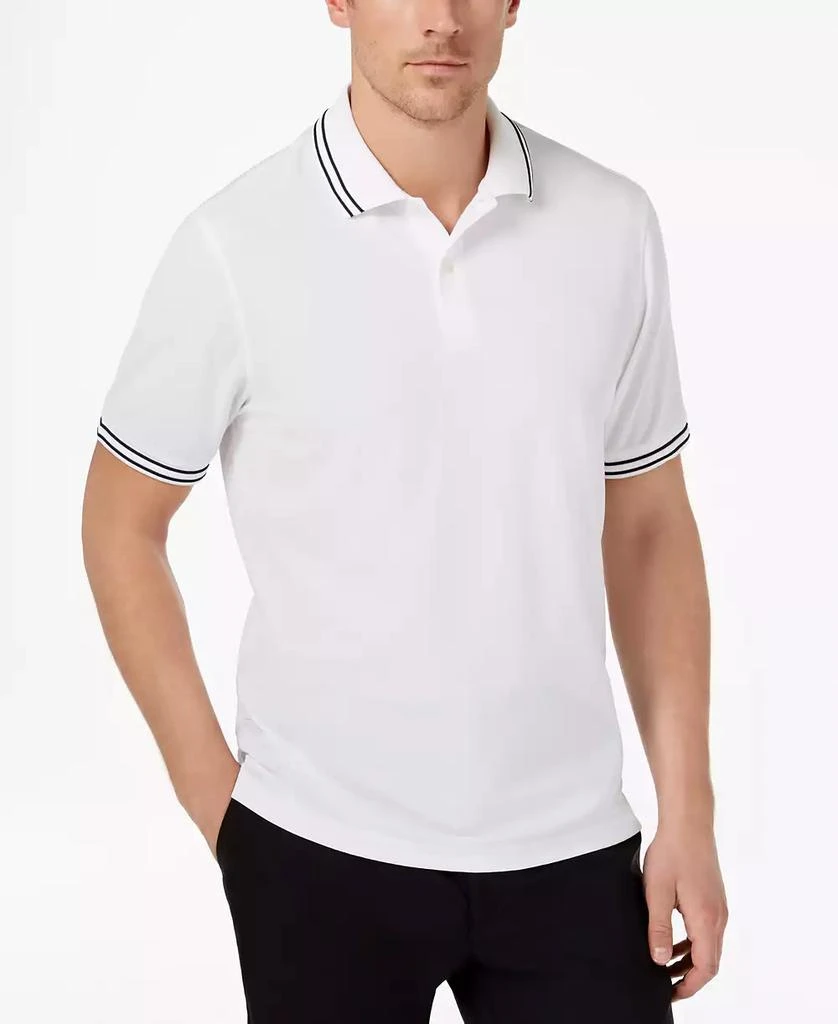 Club Room Men's Performance Stripe Polo, Created for Macy's 1