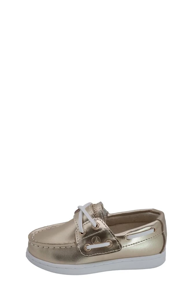 Sperry Cup II Metallic Boat Shoe 7