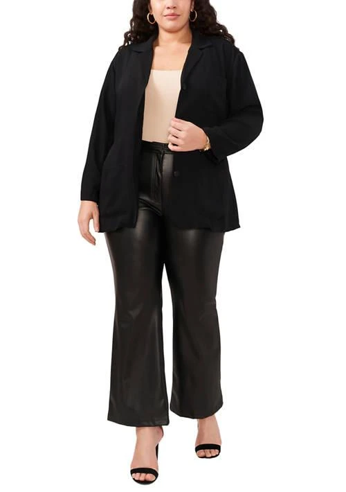 Vince Camuto Camuto Plus Size Slouchy Patch Jacket 3