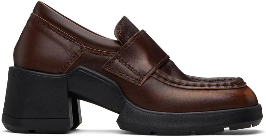 MIISTA Brown Billie Heels 1