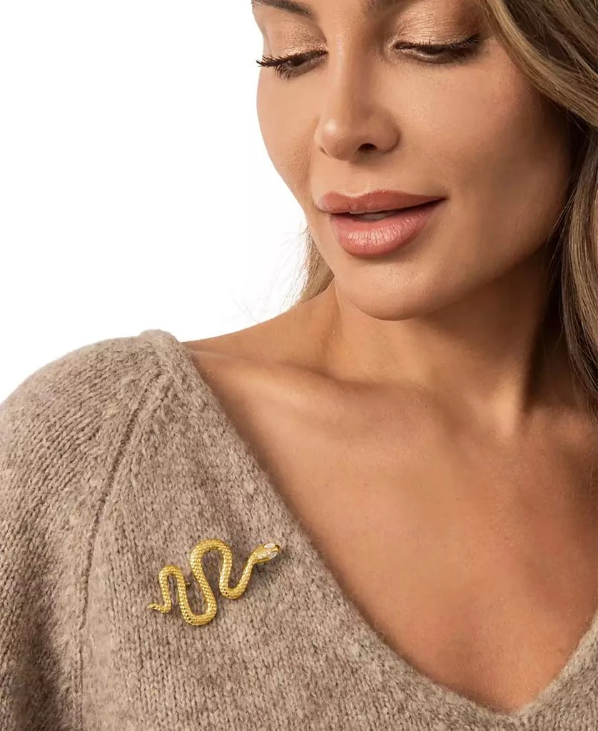 Ettika Jewelry Serpentina Brooch 3