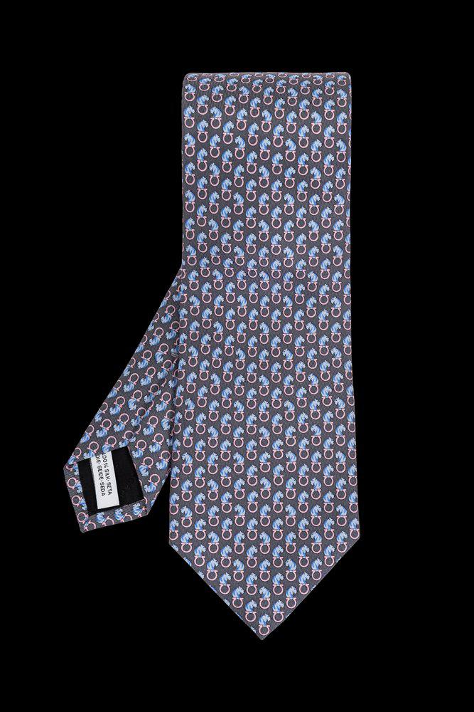 Salvatore Ferragamo Ferragamo Feline Print Tie