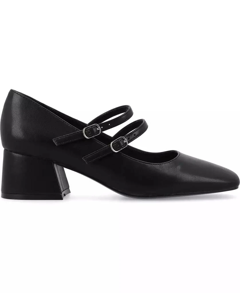 Journee Collection Women's Nally Double Strap Mary Jane Pumps 2