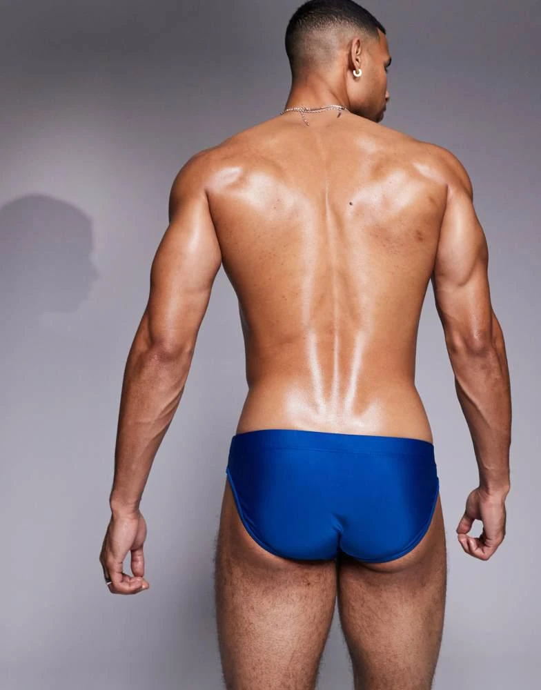 ASOS ASOS DESIGN swim briefs in blue 3