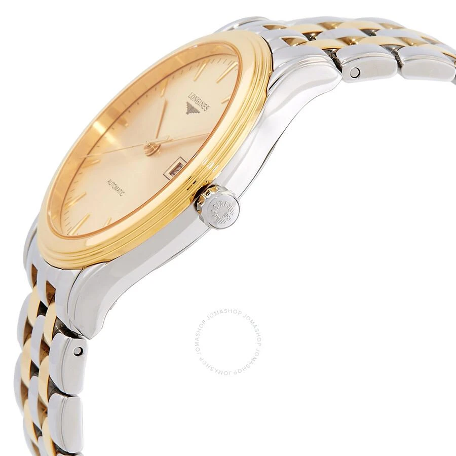 Longines Flagship Automatic Crystal Gilt Dial Unisex Watch L4.984.3.32.7 2