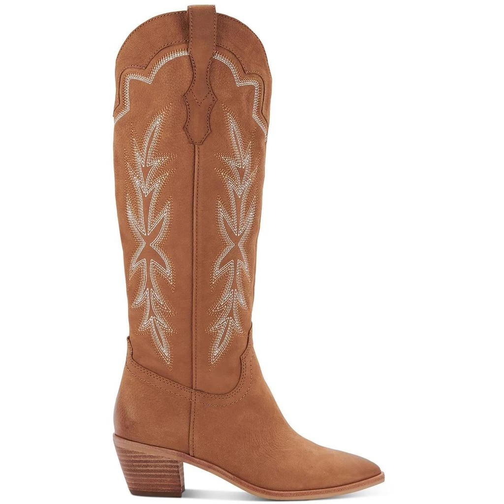 Dolce Vita Shiren Womens Leather Tall Cowboy, Western Boots 8
