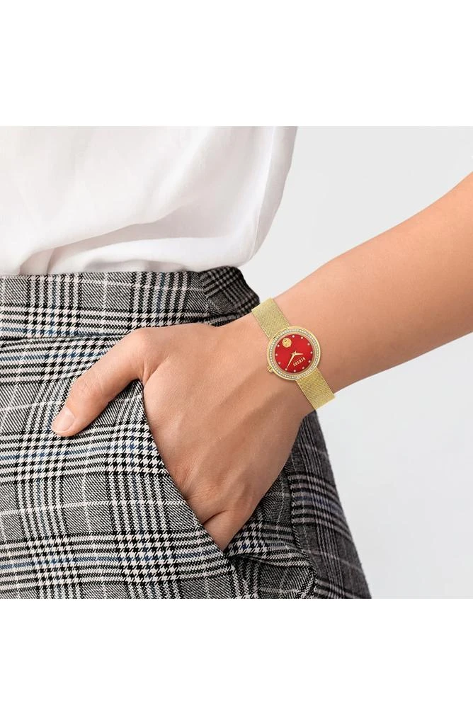 Shop Lea Crystal Mesh Strap Watch, 35mm on Sale at  display picture 1