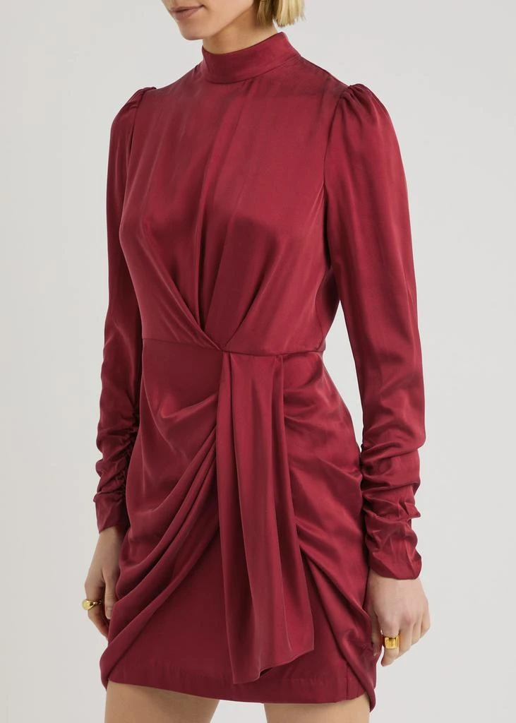 Zimmermann Draped stretch-silk satin mini dress 2