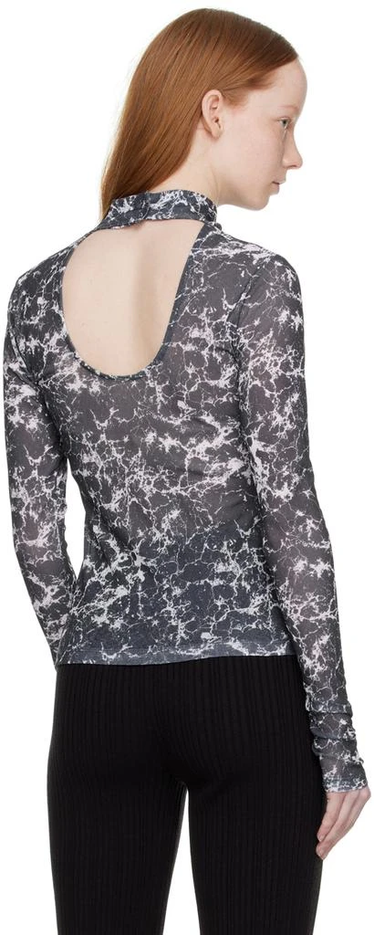 LVIR Gray Ruched Turtleneck 3
