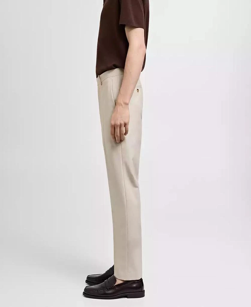 Mango Men's Stretch Fabric Slim-Fit Suit Pants 3