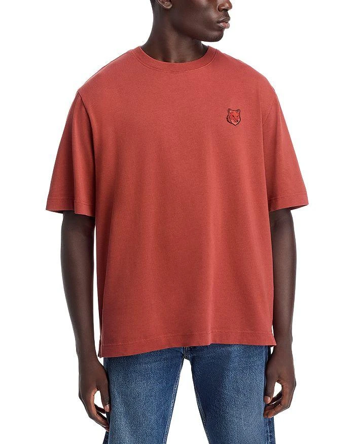 Maison Kitsuné Cotton Fox Head Patch Tee 1