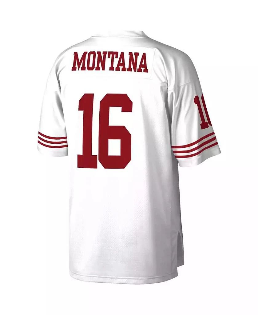 Mitchell and Ness Men's Joe Montana White San Francisco 49ers Legacy Replica Jersey 2