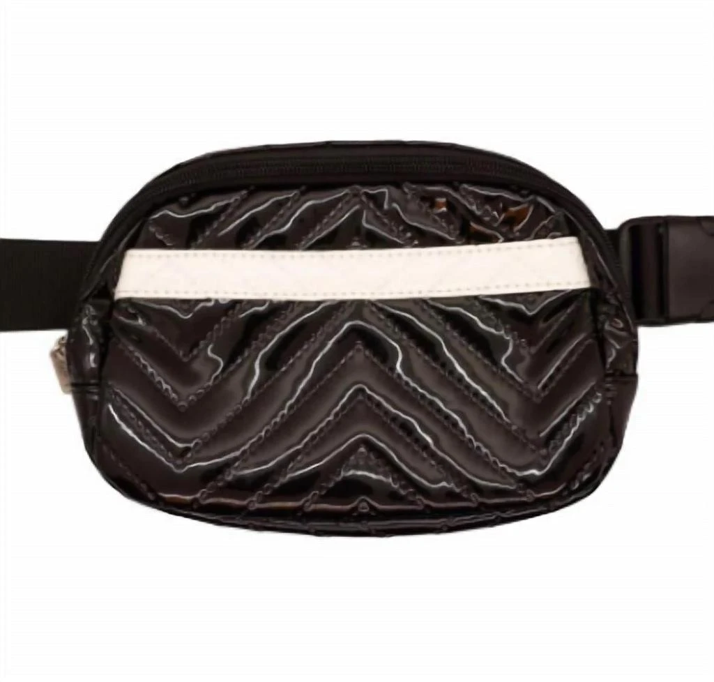Bari Lynn Bari Lynn - Girl
s Quilted Patent Waist Bag 2