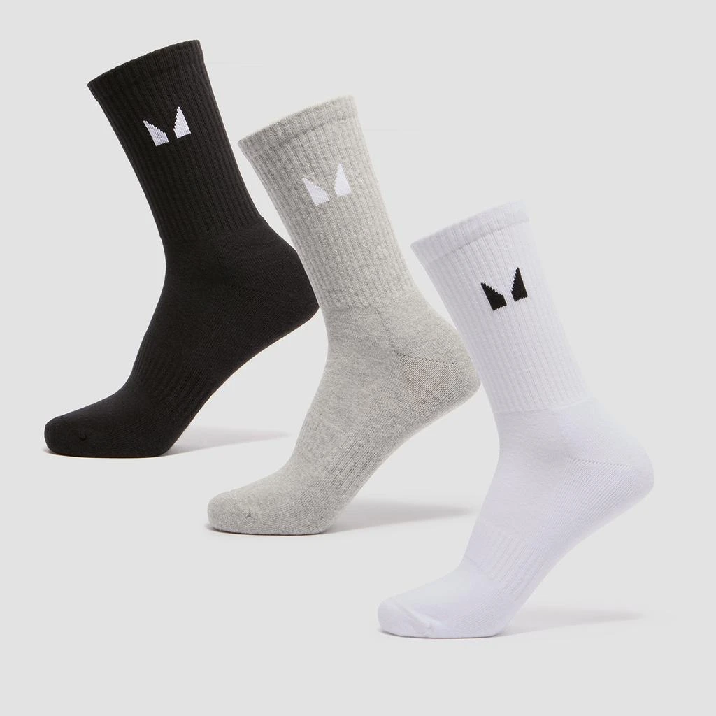 Myprotein MP Unisex Crew Socks (3 Pack) 1