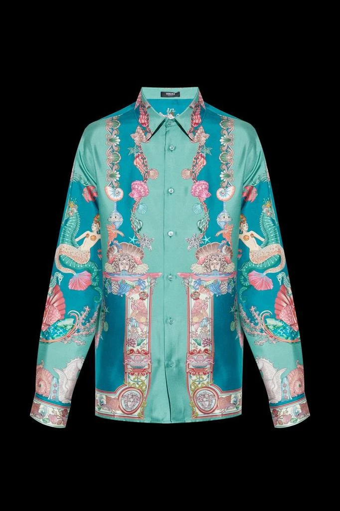 Versace Versace Theatre Print Long-Sleeve Shirt 1