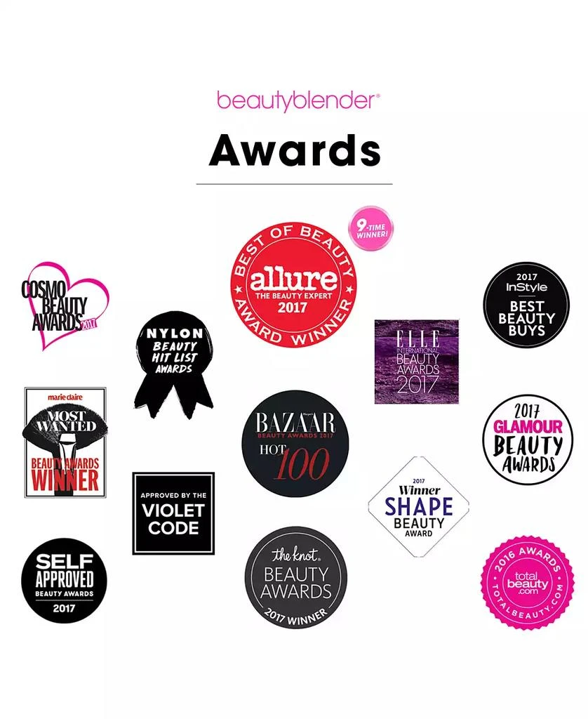 beautyblender original makeup sponge applicator 12