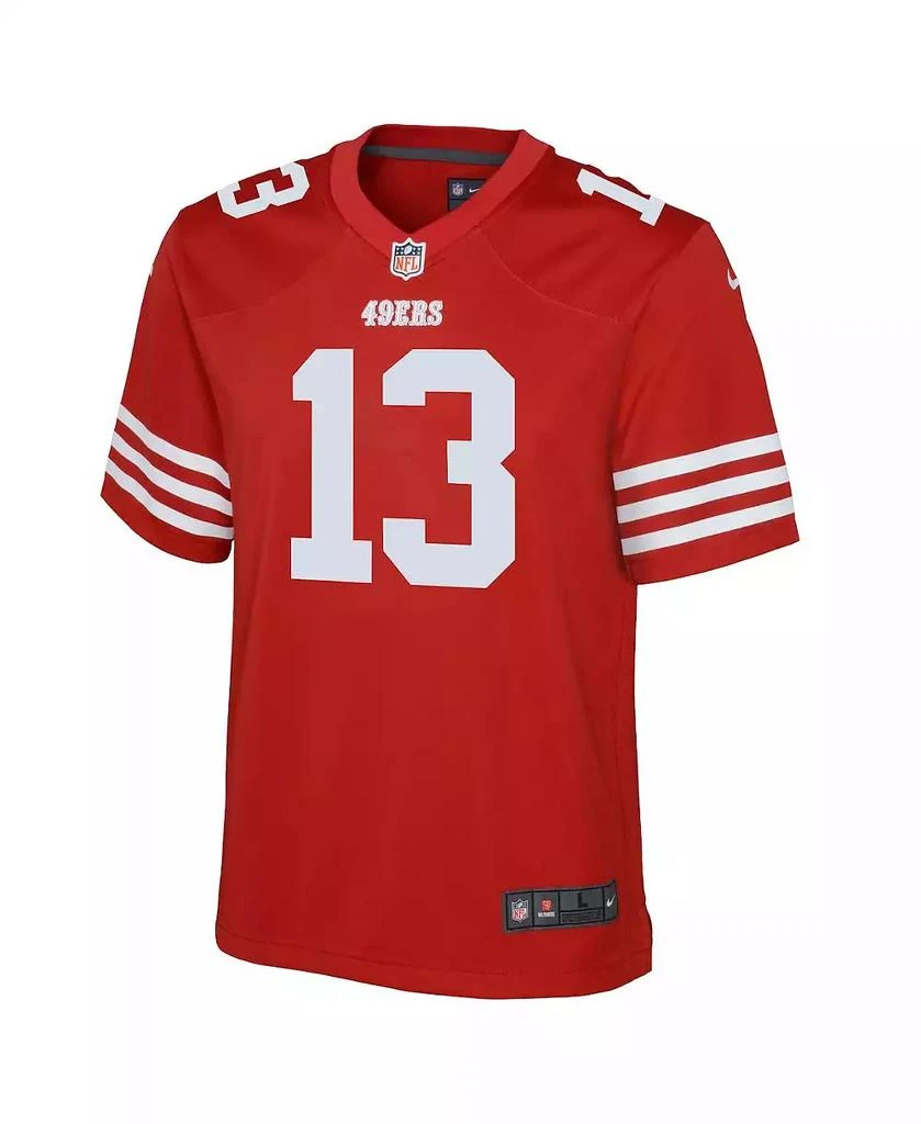 NIKE Youth Boys Brock Purdy Scarlet San Francisco 49ers Game Jersey 3