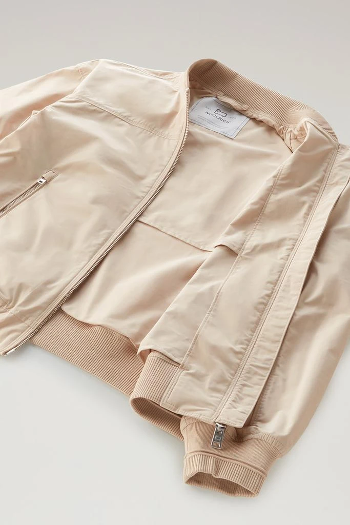 Woolrich Summer Bomber in Urban Touch - Women - Green 6