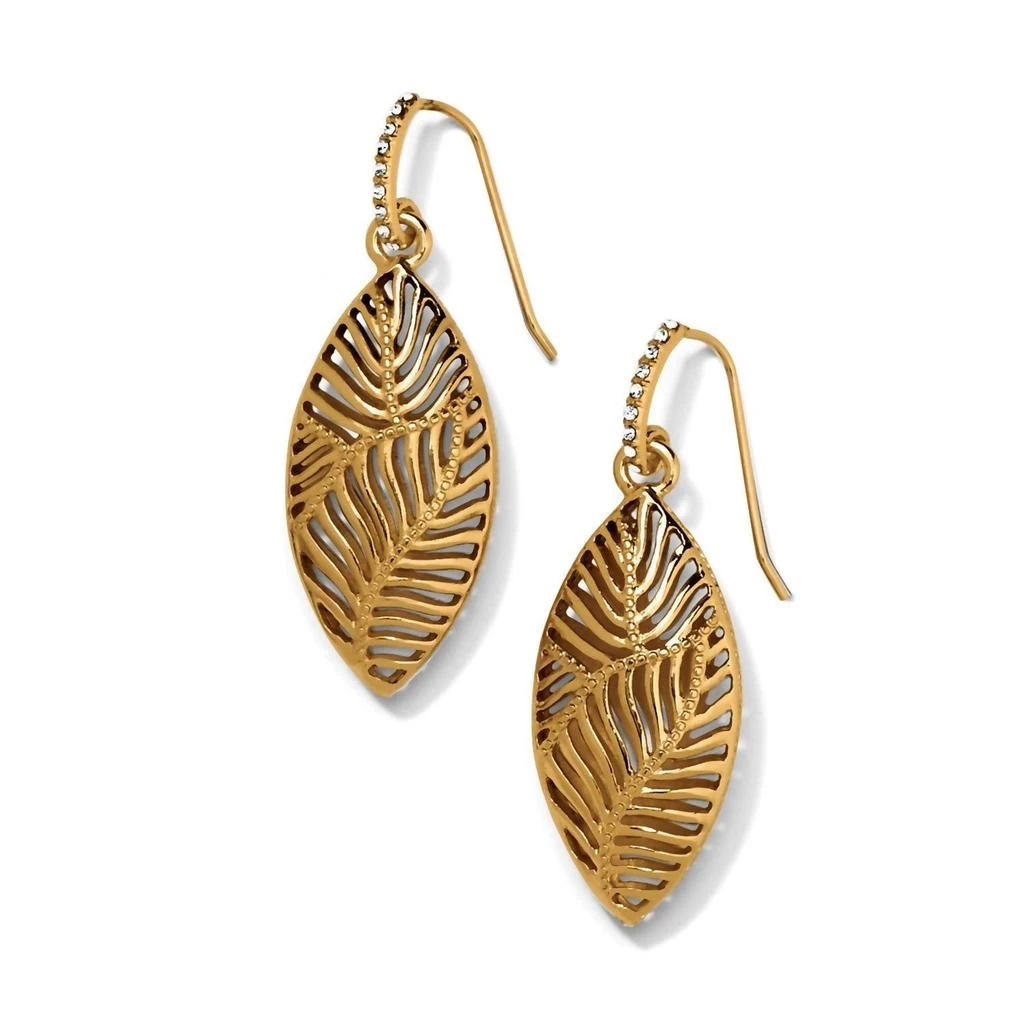 Brighton Women's Palmetto French Wire Earrings In Gold 1