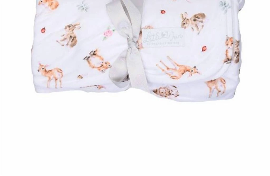 Wrendale Designs Inc. Wrendale Designs Inc. - Little Forest Woodland Animal Baby Blanket 2