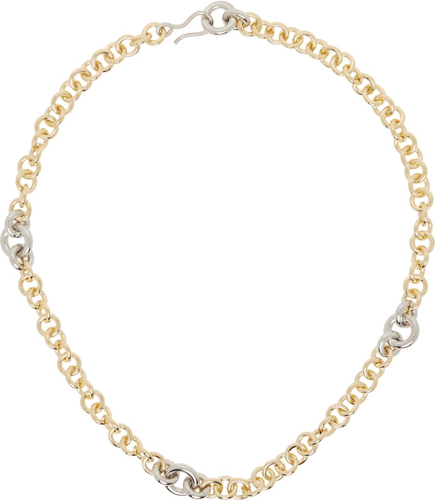 Laura Lombardi Gold & Silver Maglia Necklace