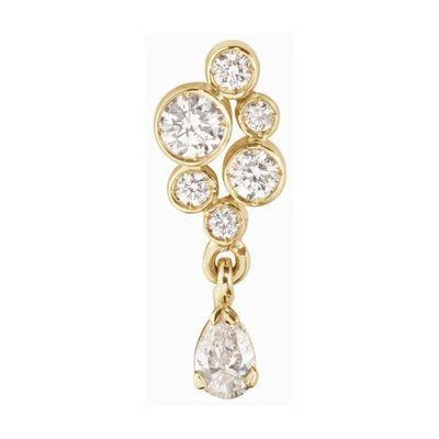 Sophie Bille Brahe Petite Splash single earring 1