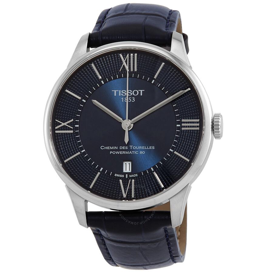 Tissot Chemin Des Tourelles Automatic Blue Dial Men's Watch T099.407.16.048.00