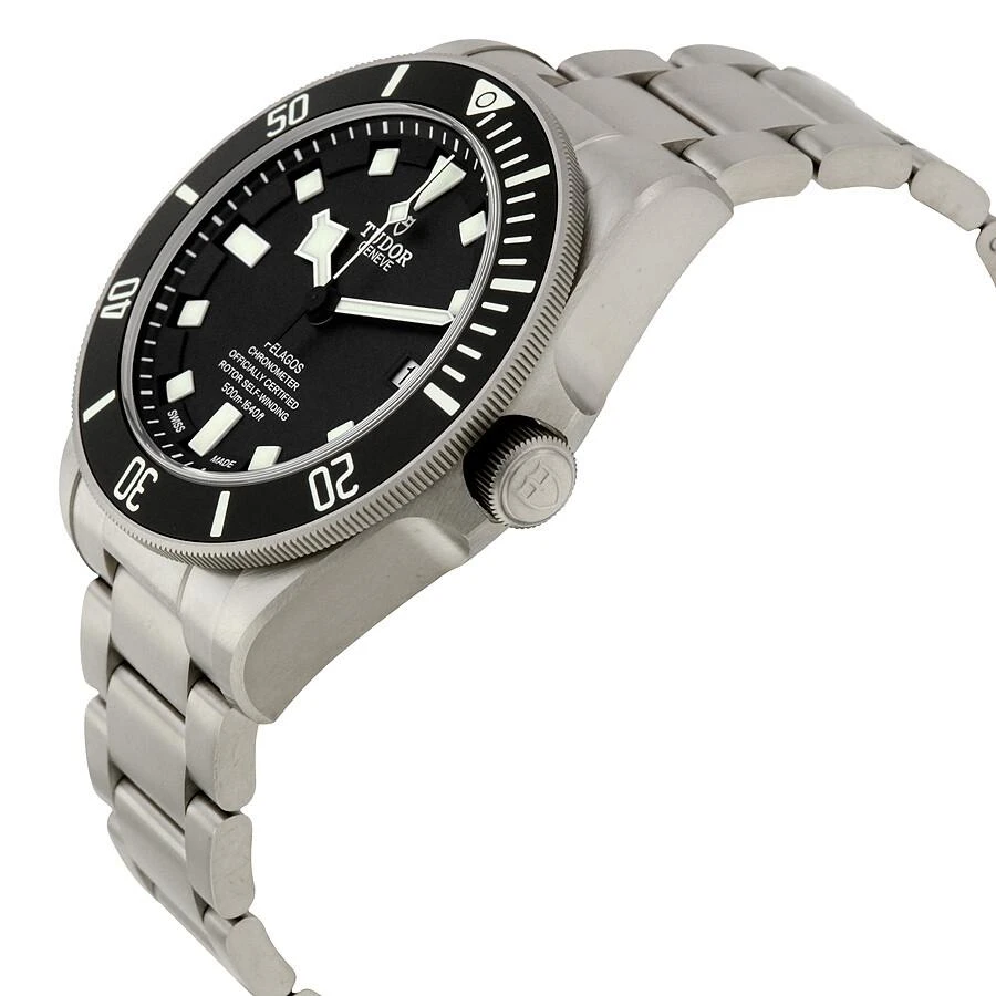 Tudor Pelagos Chronometer Black Dial Titanium Men's Watch M25600TN-0001 2