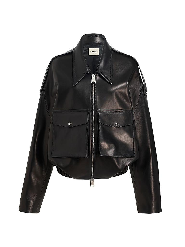 Black Cordelia Leather Jacket – On Sale Now with Up to 11