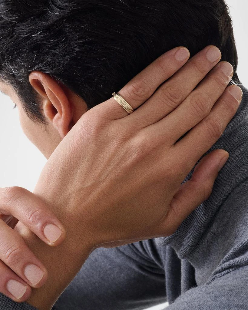 PIAGET 18K Rose Gold Possession Ring, Size 53 2