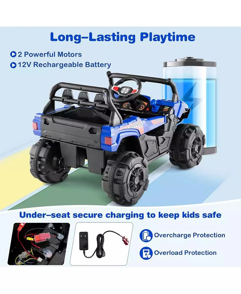 Mecale 12V Battery Powered Electric Vehicle with Remote Control and 3 Speeds 7