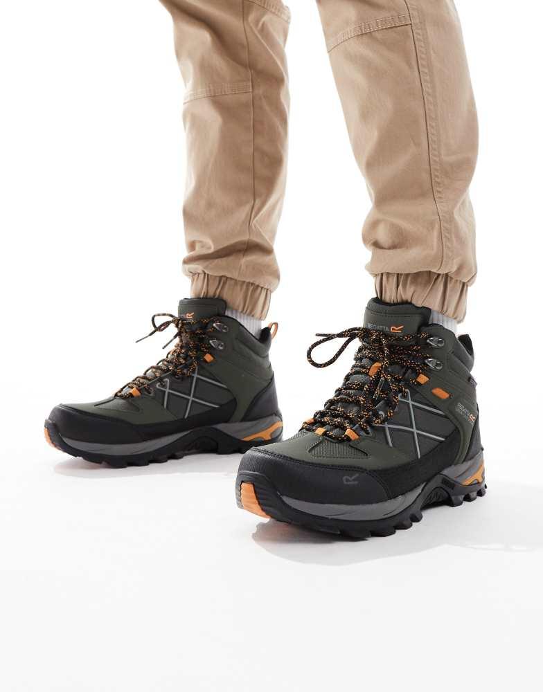 Regatta Regatta Samaris iii waterproof walking boot in green