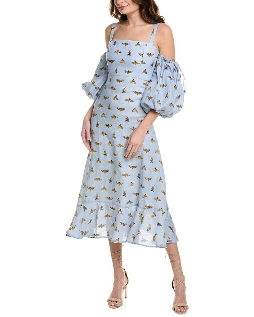 Polilla Linen Maxi Dress  On Sale Now with Up to 78% Off | Discover  Exclusive Deals & Savings at BeyondStyle  Authentic Agua by Agua Bendita  women|dresses|clothing with Limited-Time Discounts, Free