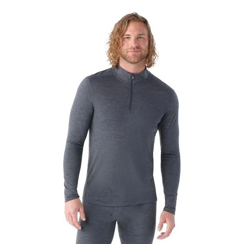 SmartWool SmartWool Men
s Classic All-Season Merino Base Layer 1/4 Zip