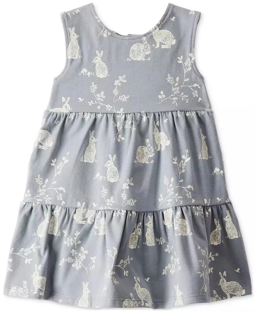 Carter's Baby Girls Organic Cotton Bunny Knit Dress 2