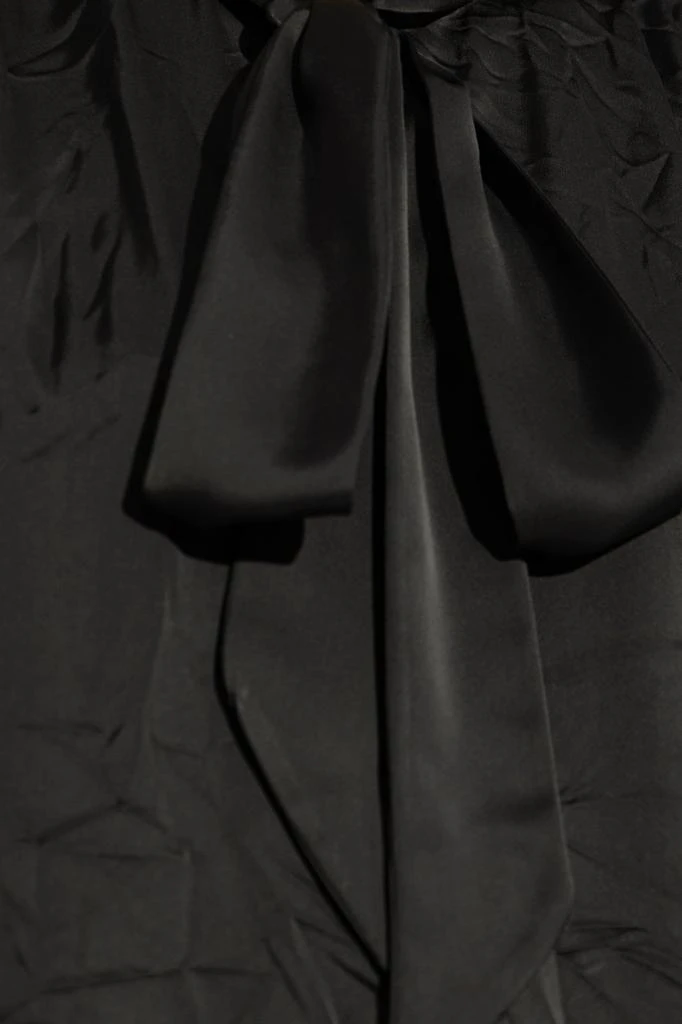 Balenciaga Balenciaga Tie Detailed Button-Up Shirt 4