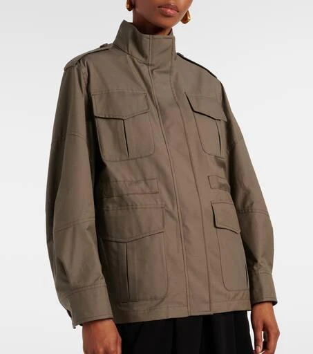 Max Mara Leila cotton-blend twill jacket 6