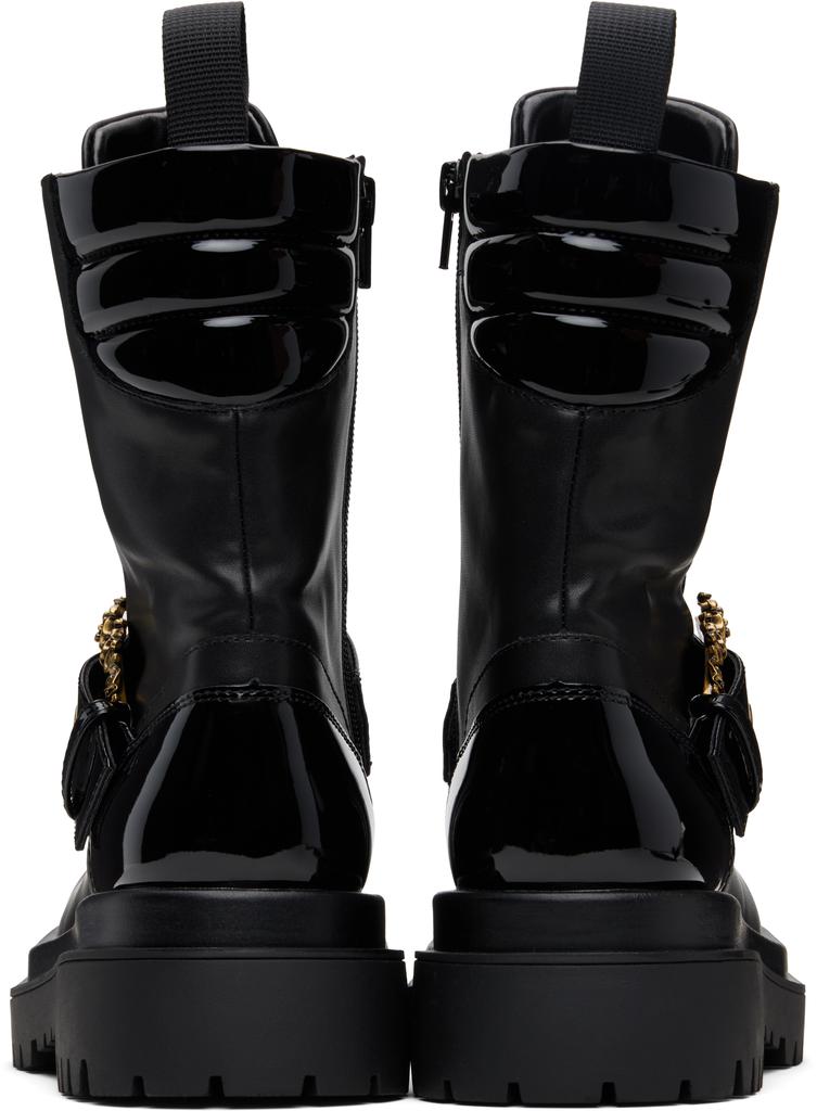 Black Pin-Buckle Boots – On Sale Now with Up to 56% Off | Discover