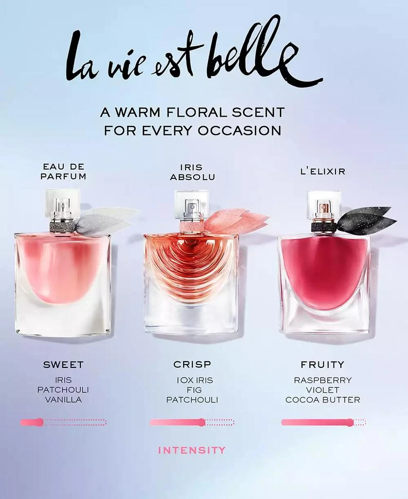 Lancôme La vie est belle Eau de Parfum L'Elixir, 3.4 oz. 5