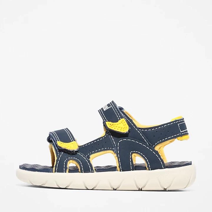 Timberland Perkins Row Double-Strap Sandal for Toddler in Navy 8